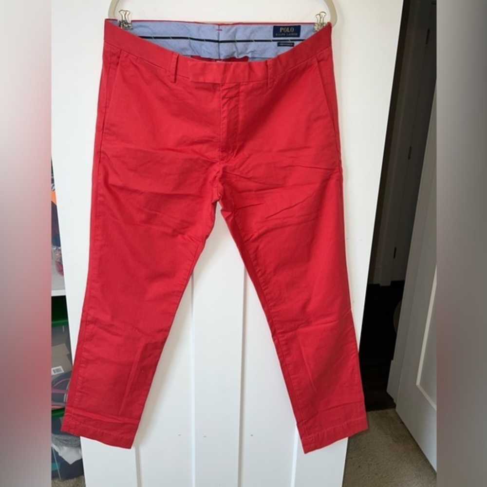 34/30 Red Ralph Lauren Polo Stretch Slim Pants